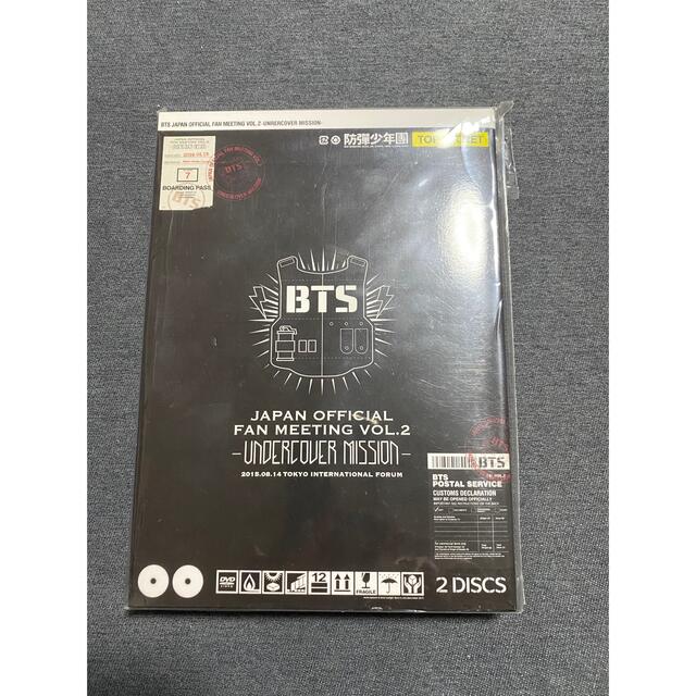 美品BTS FAN MEETING UNDERCOVER MISSION DVD