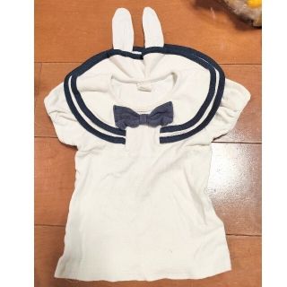 ビー(Bee)のセーラー襟　トップス　90(Tシャツ/カットソー)