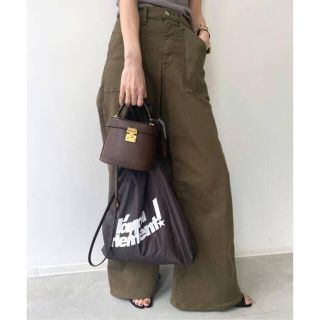 アパルトモンドゥーズィエムクラス(L'Appartement DEUXIEME CLASSE)の【未使用】アパルトモン　Nylon Eco Bag ブラウン　エコバッグ(エコバッグ)