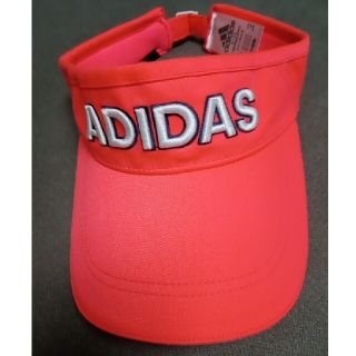 アディダス(adidas)のadidas 蛍光 サンバイザー ゴルフ(その他)