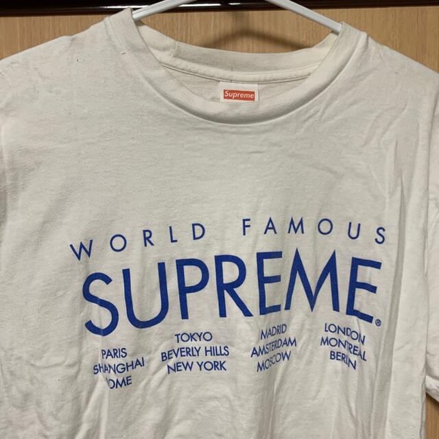 『期間限定値下げ』SUPREME「World Famous Tee」 | フリマアプリ ラクマ