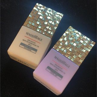 マキアージュ(MAQuillAGE)の2つセットで2500円　単品で1500円　27gと26g(化粧下地)