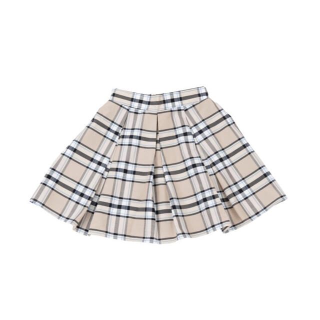 PUNYUS(プニュズ)のチェック柄プリーツミニスカート レディースのスカート(ミニスカート)の商品写真
