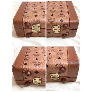 MCM - 希少 MCM アタッシュケース ヴィセトス レザー ビジネスバッグ