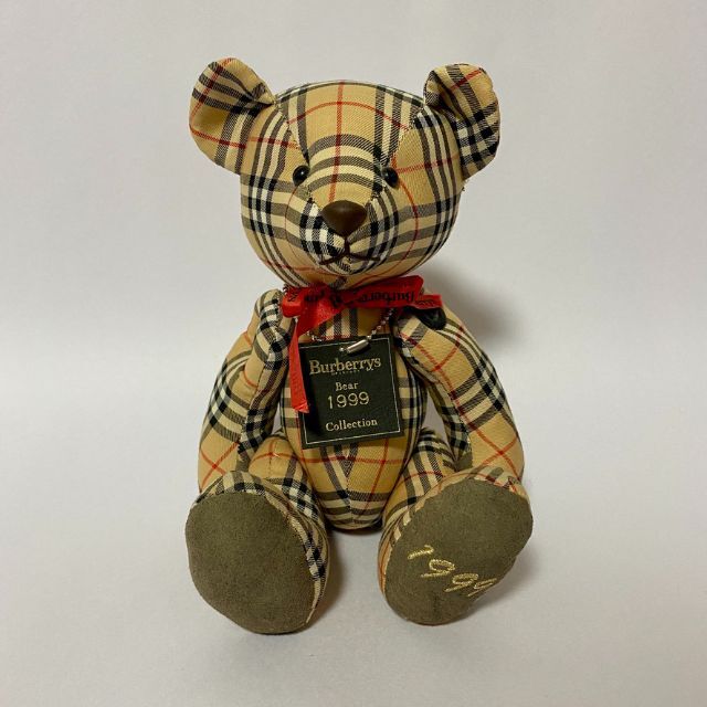 BURBERRY(バーバリー)の専用○BURBERRY 1999 ノバチェック テディベア ベアー クマ  エンタメ/ホビーのおもちゃ/ぬいぐるみ(ぬいぐるみ)の商品写真