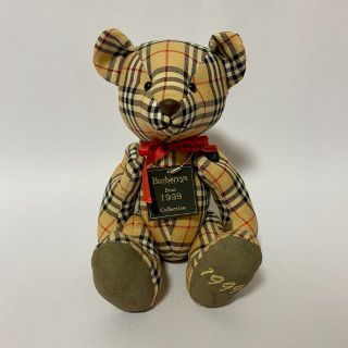 バーバリー(BURBERRY)の専用○BURBERRY 1999 ノバチェック テディベア ベアー クマ (ぬいぐるみ)