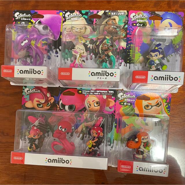 任天堂スプラトゥーン　amiibo セット