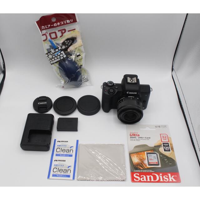 傷擦れなしのほぼ新品❤️Canon EOS KISS M❤️iPhone転送◎ 商品の