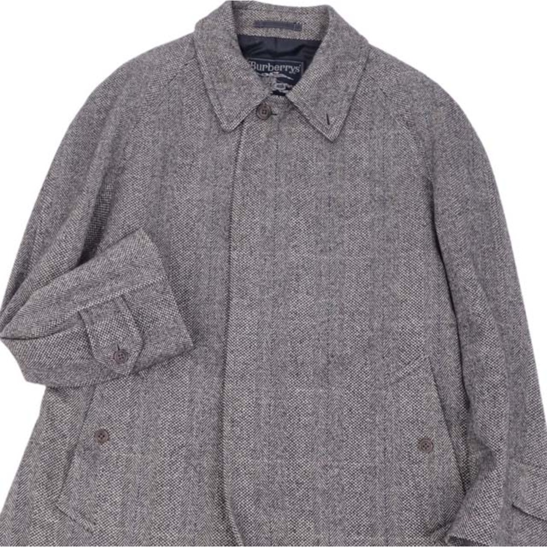 BURBERRY - Vintage バーバリー ツイード ステンカラーコート BURBERRY - Vintage バーバリー ツイード ステンカラーコート