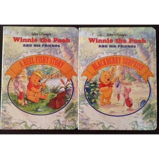 クマノプーサン(くまのプーさん)の2冊セットまとめ売り英語本児童書絵本くまのプーさんwinnie the Pooh(洋書)