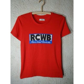 ロデオクラウンズワイドボウル(RODEO CROWNS WIDE BOWL)の8057　RCWB　ロデオ　クラウンズ　ワイドボウル　ロゴ　デザイン　tシャツ(Tシャツ(半袖/袖なし))