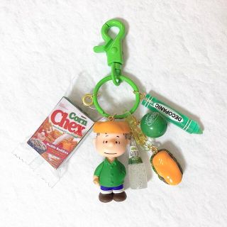 スヌーピー(SNOOPY)のじゃらじゃらキーホルダー💚男の子(キーホルダー/ストラップ)