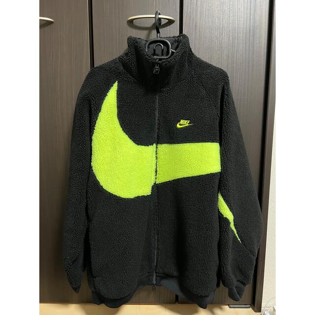 ジャケット/アウターNIKE ナイキ ビッグスウッシュ ボアジャケット リバーシブル XXL