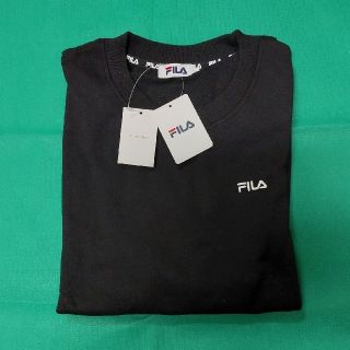 フィラ(FILA)の未使用  FILA① スウェットトレーナー サイズL　黒　※2695 ※139(スウェット)