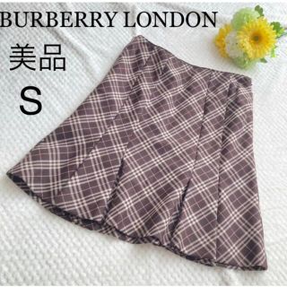 バーバリーブルーレーベル(BURBERRY BLUE LABEL)のBURBERRY LONDON ノバチェック　スカート(ひざ丈スカート)