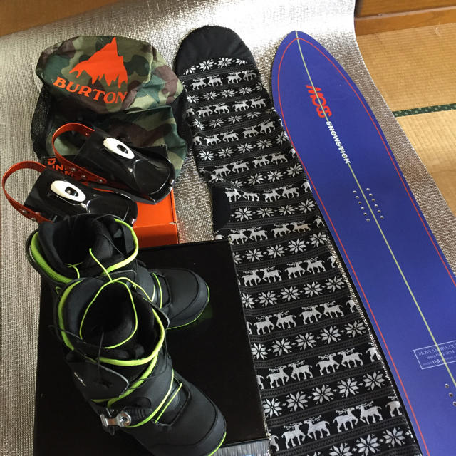 日本製 BURTON - スノーボード一式 ボード - www.domus81.com