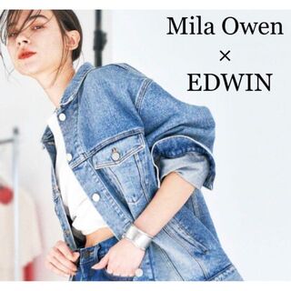 ミラオーウェン(Mila Owen)のミラオーウェン　ラージシルエットデニムジャケット　ビッグシルエット　オーバー(Gジャン/デニムジャケット)