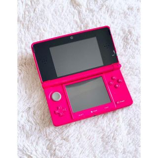 ニンテンドー3DS - 【美品】任天堂3DS グロスピンク 本体&とびだせ