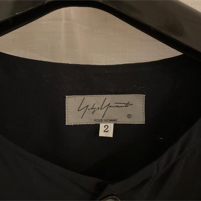 Yohji Yamamoto pour homme 19ss ノーカラーシャツ 2
