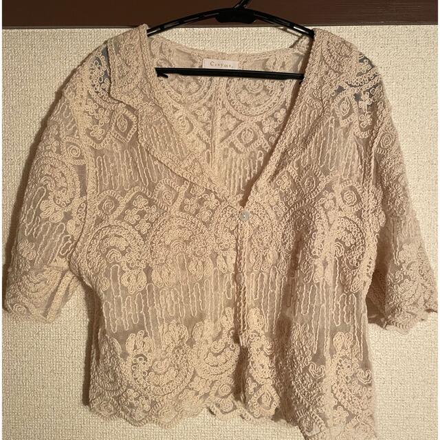 Crayme, クレイミー/ Yarn Lace Tops レーストップス