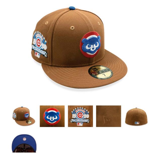 海外限定カスタムキャップ　NEWERA  59forty 71/8シカゴカブス 7