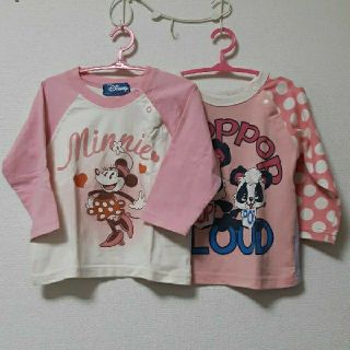 ディズニー(Disney)のロンT　95　　２枚セット♪(Tシャツ/カットソー)