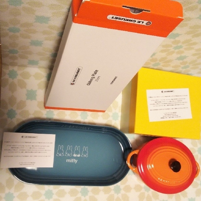 LE CREUSET(ルクルーゼ)の【あこ様専用です】訳あり ダイドードリンコ ル・クルーゼ ミッフィー インテリア/住まい/日用品のキッチン/食器(食器)の商品写真