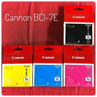 キヤノン(Canon)の★やま様★Canon BCI-7E ブラック イエロー シアン マゼンダ(PC周辺機器)