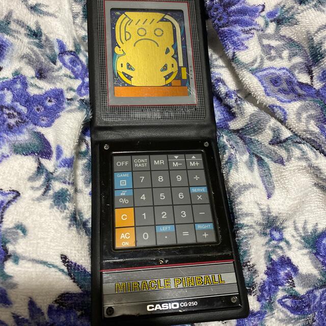 石見銀山 【レア】ゲーム電卓 CG-250 ミラクルピンボール