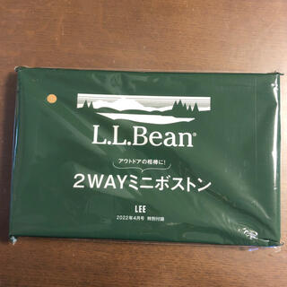 エルエルビーン(L.L.Bean)のLEE 4月号付録　L.L.Bean  2wayミニボストン(ボストンバッグ)