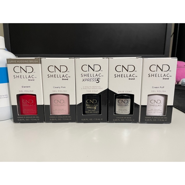 CND(シーエヌディー)のＣＮＤ シェラック　トライアルキットＮ4 コスメ/美容のネイル(ネイル用品)の商品写真