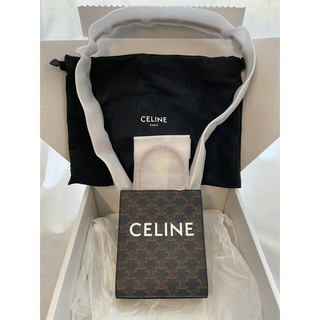 低価格で大人気の celine - CELINE セリーヌ ミニ バーティカルカバ