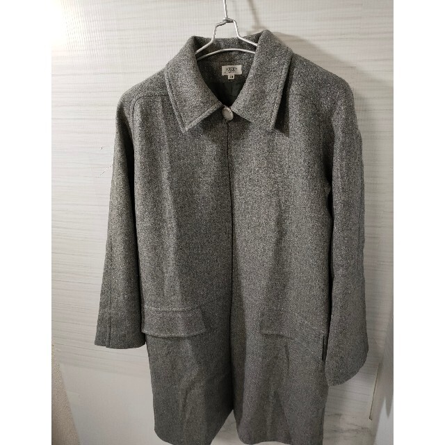 【 FOXEY BOUTIQUE 】ワンボタンロングコート サイズ40 グレー
