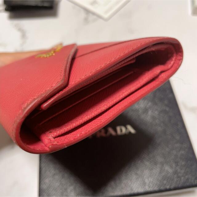 PRADA(プラダ)のPRADA プラダ　財布　サフィアーノ　レター レディースのファッション小物(財布)の商品写真