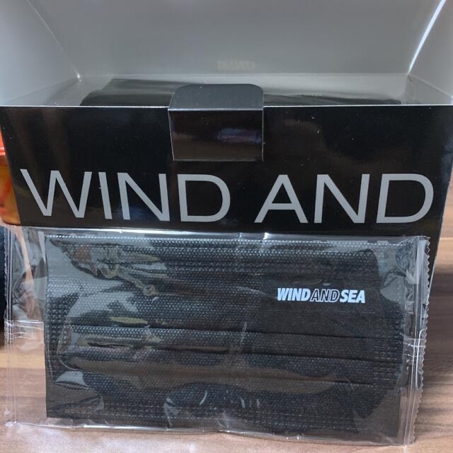 WIND AND SEA(ウィンダンシー)のWIND AND SEA マスク 50枚入り キムタク着 メンズのファッション小物(その他)の商品写真