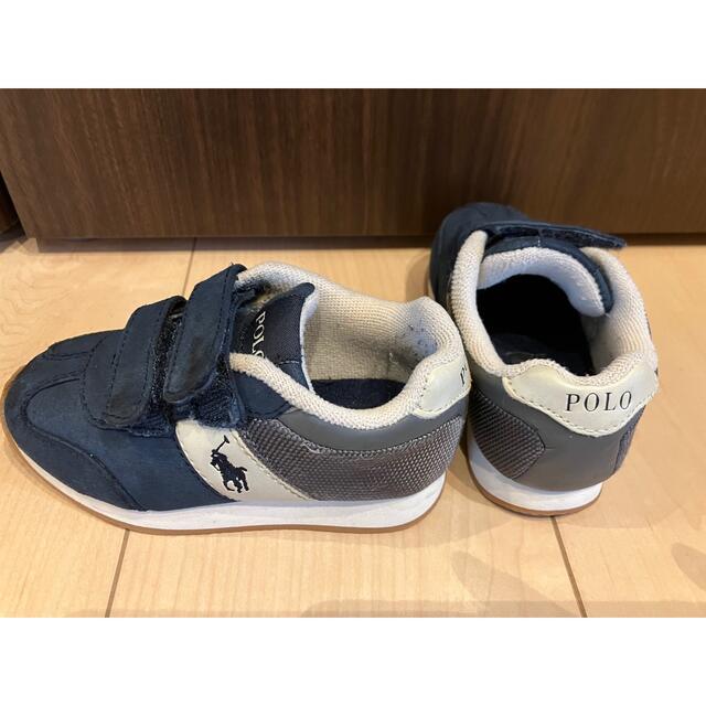 POLO RALPH LAUREN(ポロラルフローレン)のポロラルフローレン　スニーカー　13.0 14.0 15.0 キッズ　大きめ キッズ/ベビー/マタニティのベビー靴/シューズ(~14cm)(スニーカー)の商品写真