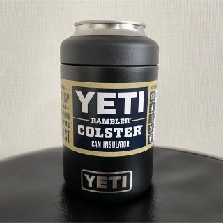 新品YETI ランブラー 黒 保冷保温缶ホルダー 12oz 350ml(タンブラー)