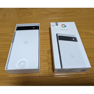 グーグルピクセル(Google Pixel)のPixel6a ほぼ未使用品　チョーク SIMフリー(スマートフォン本体)