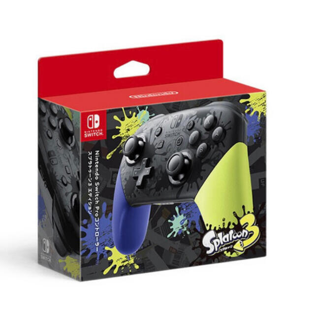 割引特売中 【新品】任天堂 Switch Proコントローラー スプラトゥーン3