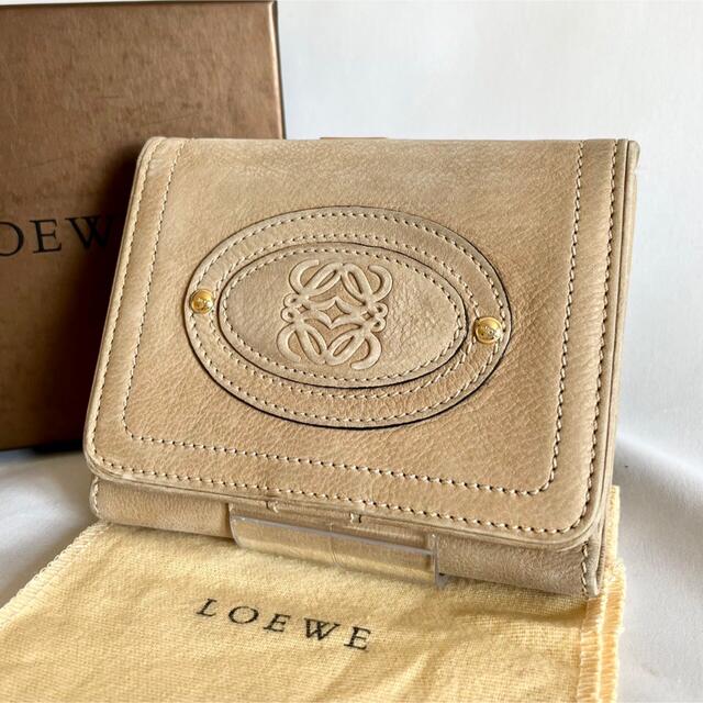 【大人気　レア】ロエベ　LOEWE 財布　ウォレット　限定　ガマ口　アナグラム