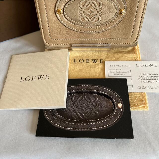 【大人気　レア】ロエベ　LOEWE 財布　ウォレット　限定　ガマ口　アナグラム