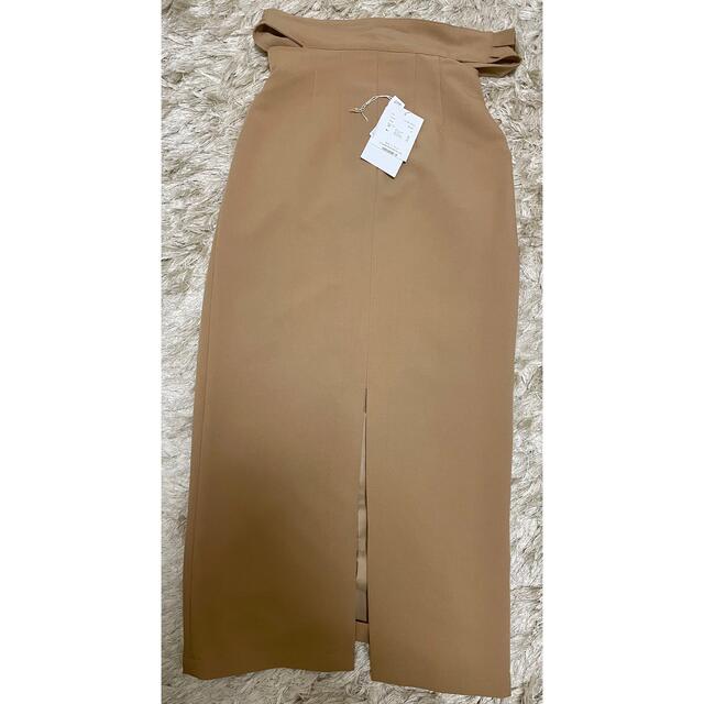 CLANE(クラネ)のclane   サイドカットリボンスカート レディースのスカート(ミニスカート)の商品写真