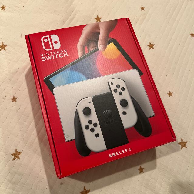 Nintendo Switch 有機ELモデル ニンテンドースイッチ　本体　新品 エンタメ/ホビーのゲームソフト/ゲーム機本体(家庭用ゲーム機本体)の商品写真