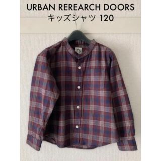 アーバンリサーチドアーズ(URBAN RESEARCH DOORS)のアーバンリサーチ　キッズ ネルシャツ チェックシャツ ブラウス(ブラウス)