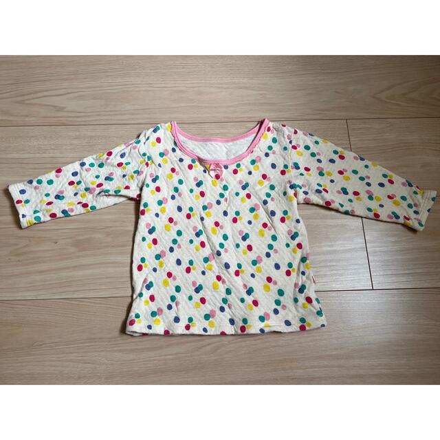 キッズ長袖シャツ キッズ/ベビー/マタニティのキッズ服女の子用(90cm~)(下着)の商品写真