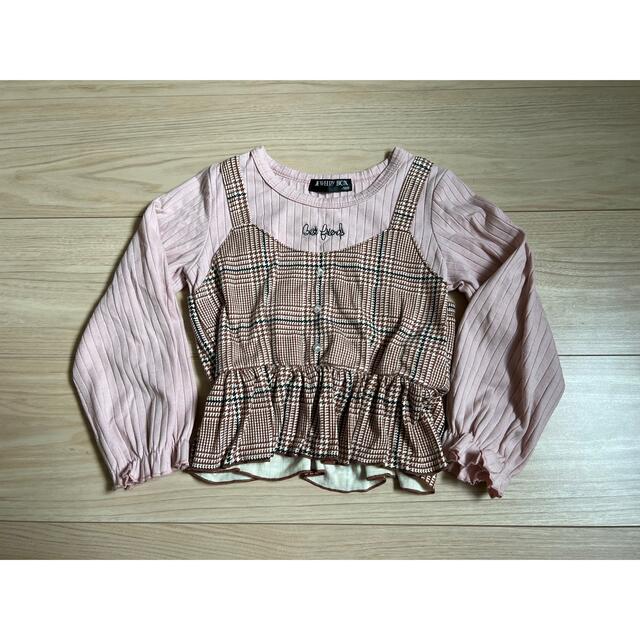 キッズカットソー キッズ/ベビー/マタニティのキッズ服女の子用(90cm~)(Tシャツ/カットソー)の商品写真