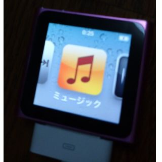 アイポッド(iPod)のiPod nano 第6世代  16GB(ポータブルプレーヤー)