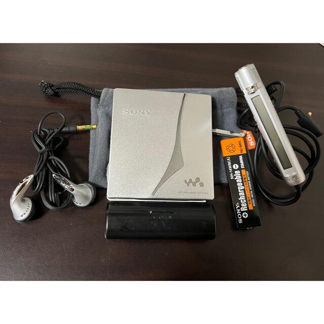 ◆◇◆ソニー SONY MDウォークマンMZ-E720動作品+乾電池ケース◆◇◆