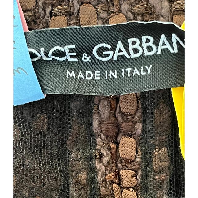 DOLCE&GABBANA(ドルチェアンドガッバーナ)のドルチェ＆ガッバーナ　ツイートジャケット555番 レディースのジャケット/アウター(ノーカラージャケット)の商品写真