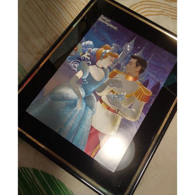 東京ディズニーランド シンデレラ 額入り絵 オーロラ 昭和レトロ 東京ディズニーランド シンデレラ 額入り絵 オーロラ 昭和レトロ